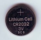 CR2032 3V 1 차적인 리튬 건전지 210mAh의 고전압 단추 세포